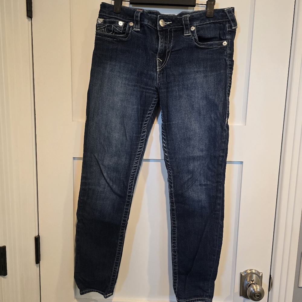 Dark Blue Denim Jeans